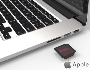 MacBook Air/Pro/Retina не определяет SD карточку